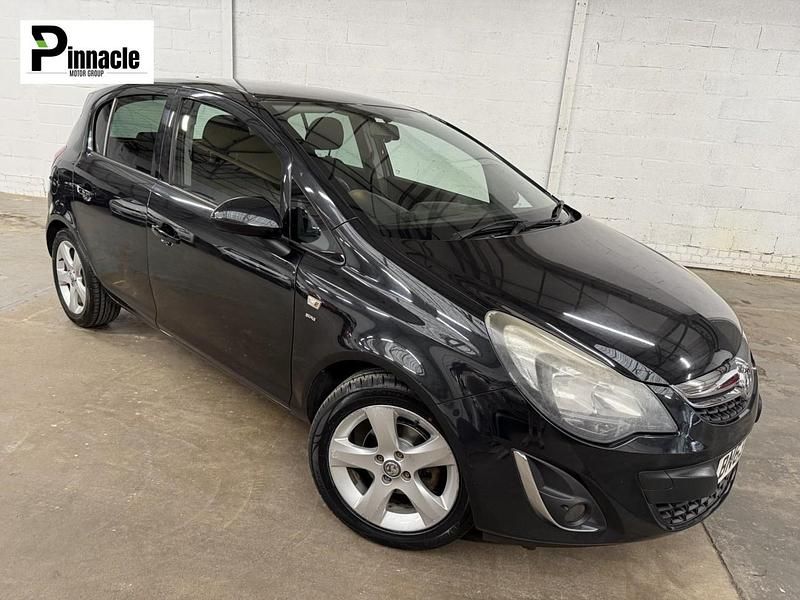 Black Used 2013 Vauxhall Corsa Hatchback | £1,995 (Expensive) - Image 1/4