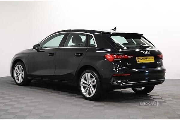 Used Audi A3 Sport 150 HP (110 kW) 2022 Black Hatchback