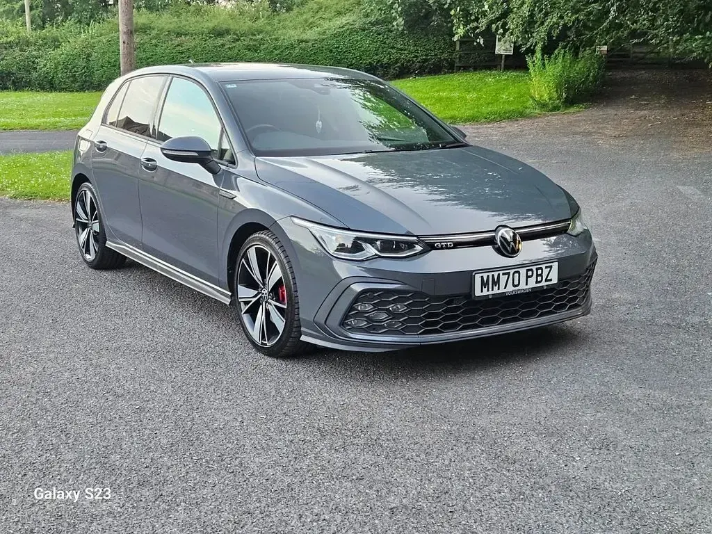 Used VW Golf VII GTD 200 HP (147 kW) 2021 Grey Hatchback