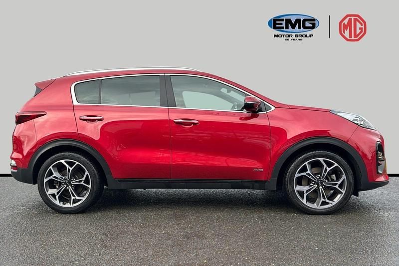 Used Kia Sportage GT-Line S 174 HP (127 kW) 2021 Red SUV