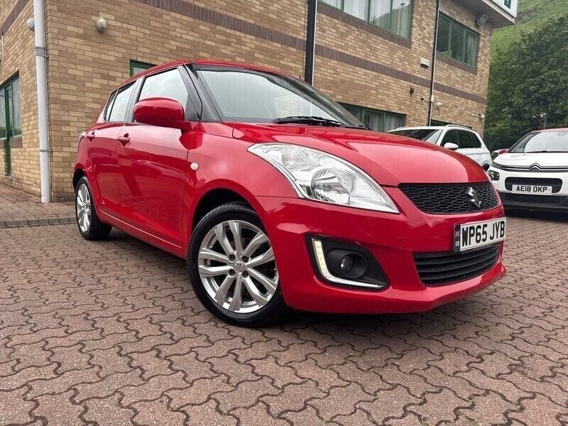 Red Used 2015 Suzuki Swift SZ3 Hatchback | £5,770 (Fair price) - Image 1/4