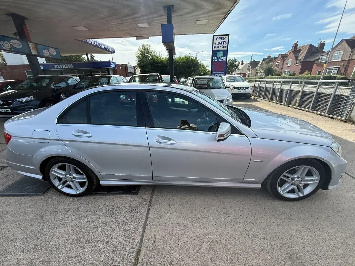 Used Mercedes C220 2011 Silver Sedan