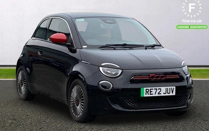 Used 2025 Fiat 500e Red Hatchback | £11,399 (Super price) - Image 1/4