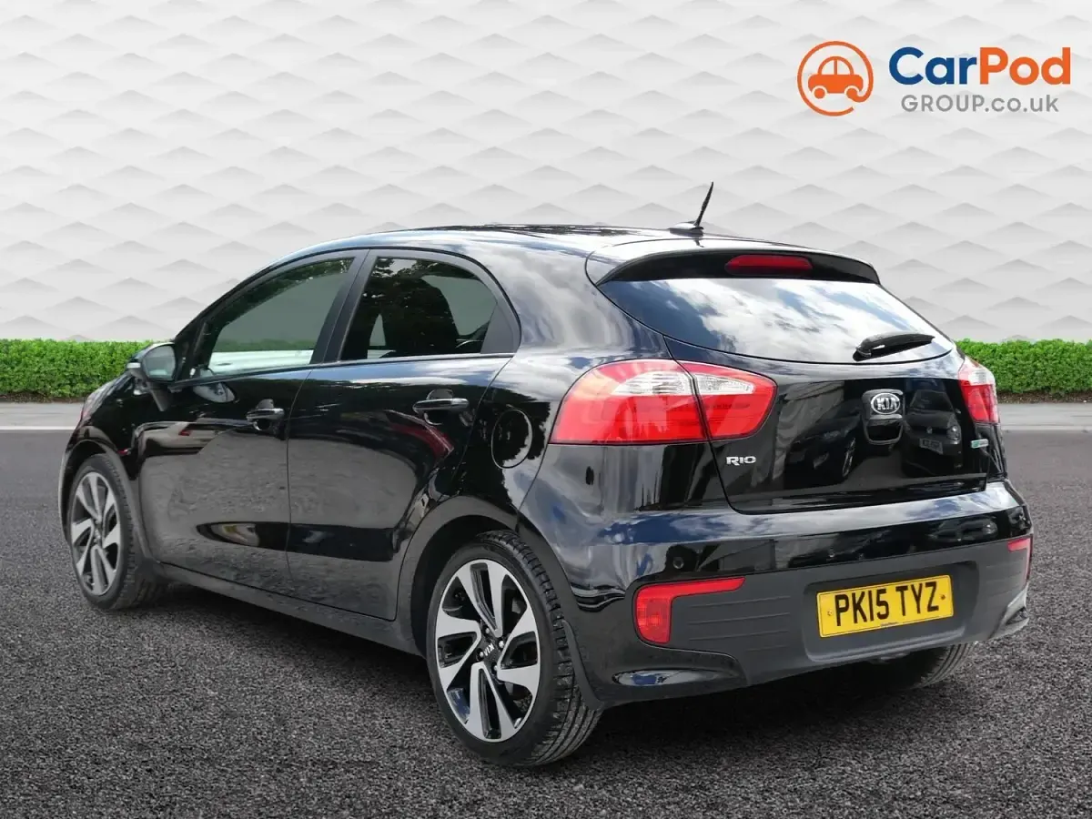 Used Kia Rio 2015 Black Hatchback