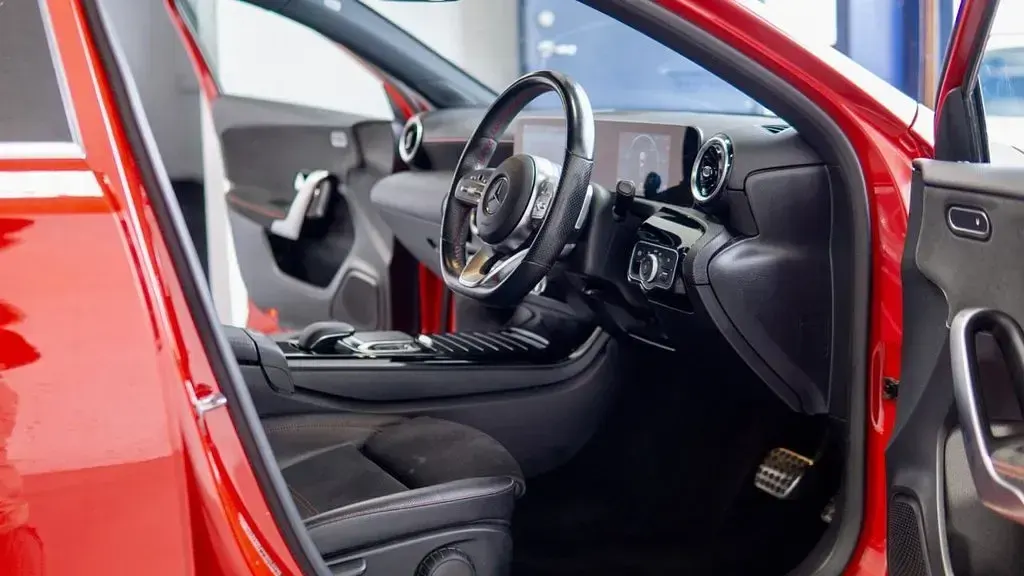Used Mercedes A180 Executive 2018 Red Hatchback