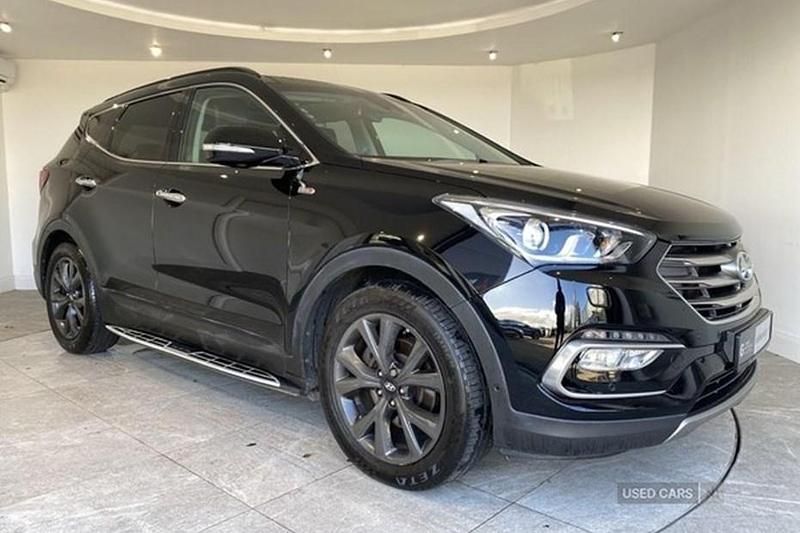 Black Used 2017 Hyundai Santa Fe Edition SUV | £16,995 (Expensive) - Image 1/1