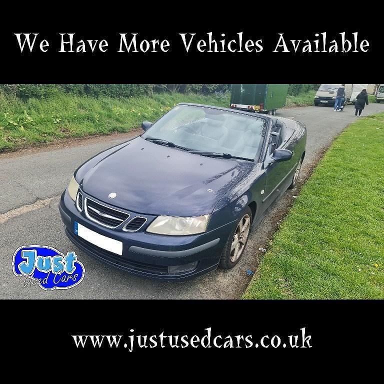 Używany Saab 9-3 Cabriolet Vector 150 KM (110 kW) 2004 Niebieski Kabriolet