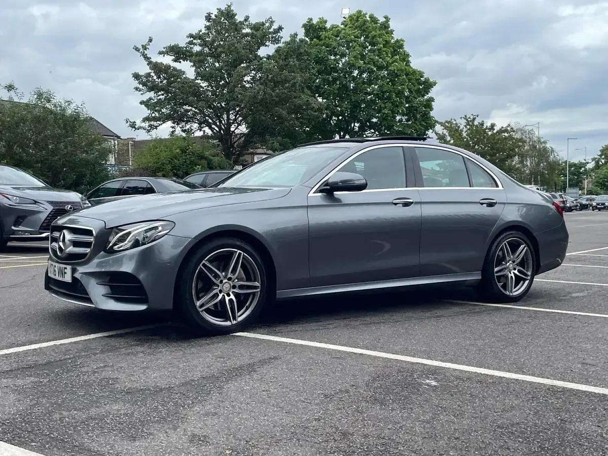 Used Mercedes E220 AMG Line Premium 2016 Grey Sedan