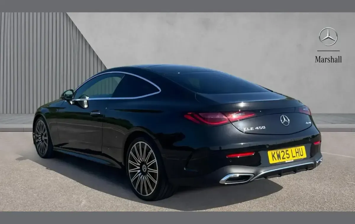 Used Mercedes CLE450 AMG Line Premium Plus 375 HP (275 kW) 2025 Black Coupe