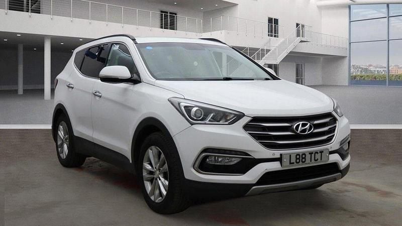 Used Hyundai Santa Fe Premium 2016 White SUV