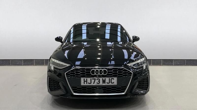 Used Audi A3 S-Line 150 HP (110 kW) 2023 Black Hatchback