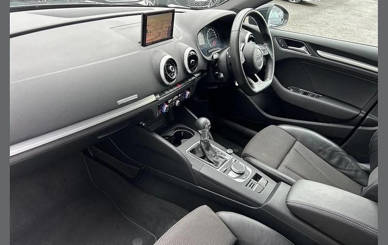 Used Audi A3 Black Edition 147 HP (108 kW) 2017 Grey Sedan