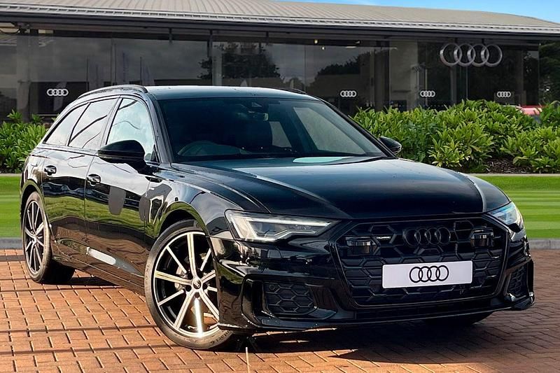 Black New 2024 Audi A6 Black Edition Estate | £49,880 (Fair price) - Image 1/4
