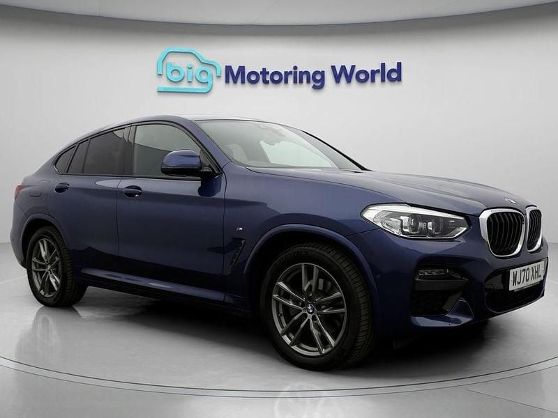Blue Used 2020 BMW X4 M Sport SUV | £24,000 (Good price) - Image 1/4