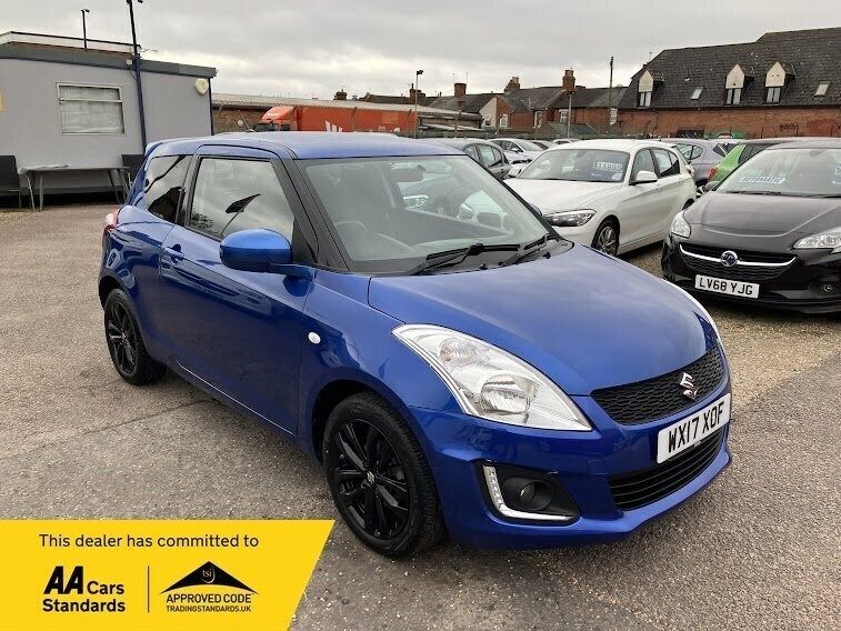 Blue Used 2017 Suzuki Swift SZ-L Hatchback | £6,395 (A bit pricey) - Image 1/4
