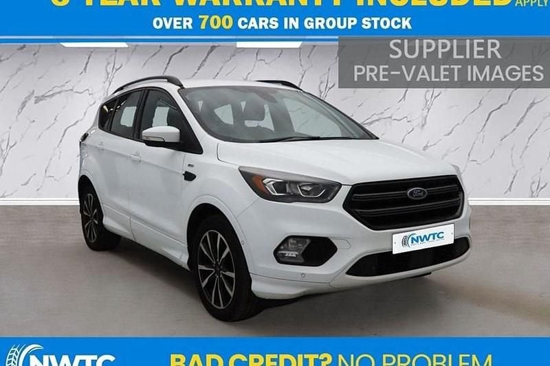 Used Ford Kuga ST-Line 150 HP (110 kW) 2017 White SUV