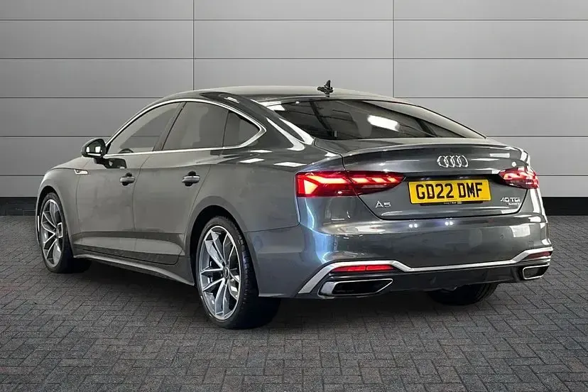 Used Audi A5 Sportback S-Line 201 HP (147 kW) 2022 Daytona grey Hatchback