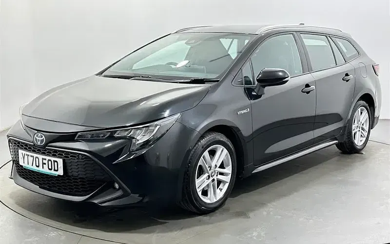 Used Toyota Corolla 122 HP (89 kW) 2021 Black Estate