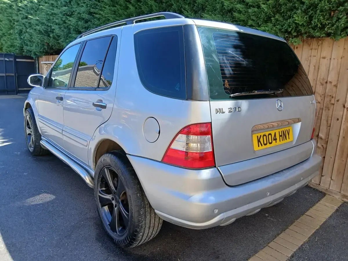 Used Mercedes ML270 2004 Silver SUV