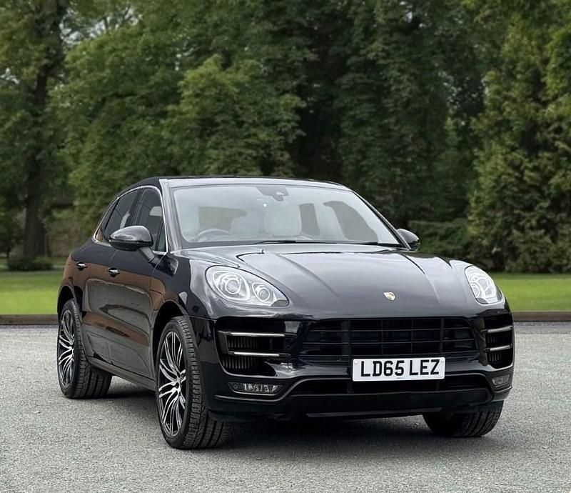 Black Used 2016 Porsche Macan Turbo SUV | £26,495 (Fair price) - Image 1/4
