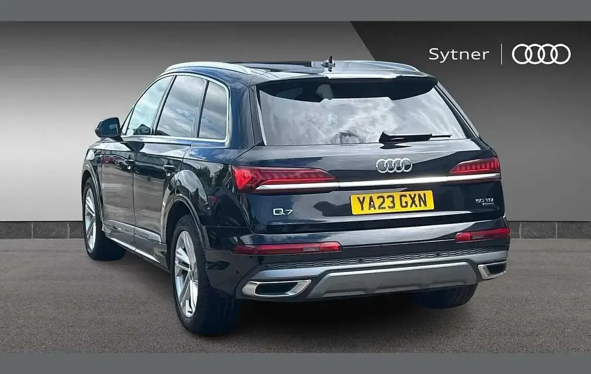 Used Audi Q7 S-Line 281 HP (206 kW) 2023 Black SUV
