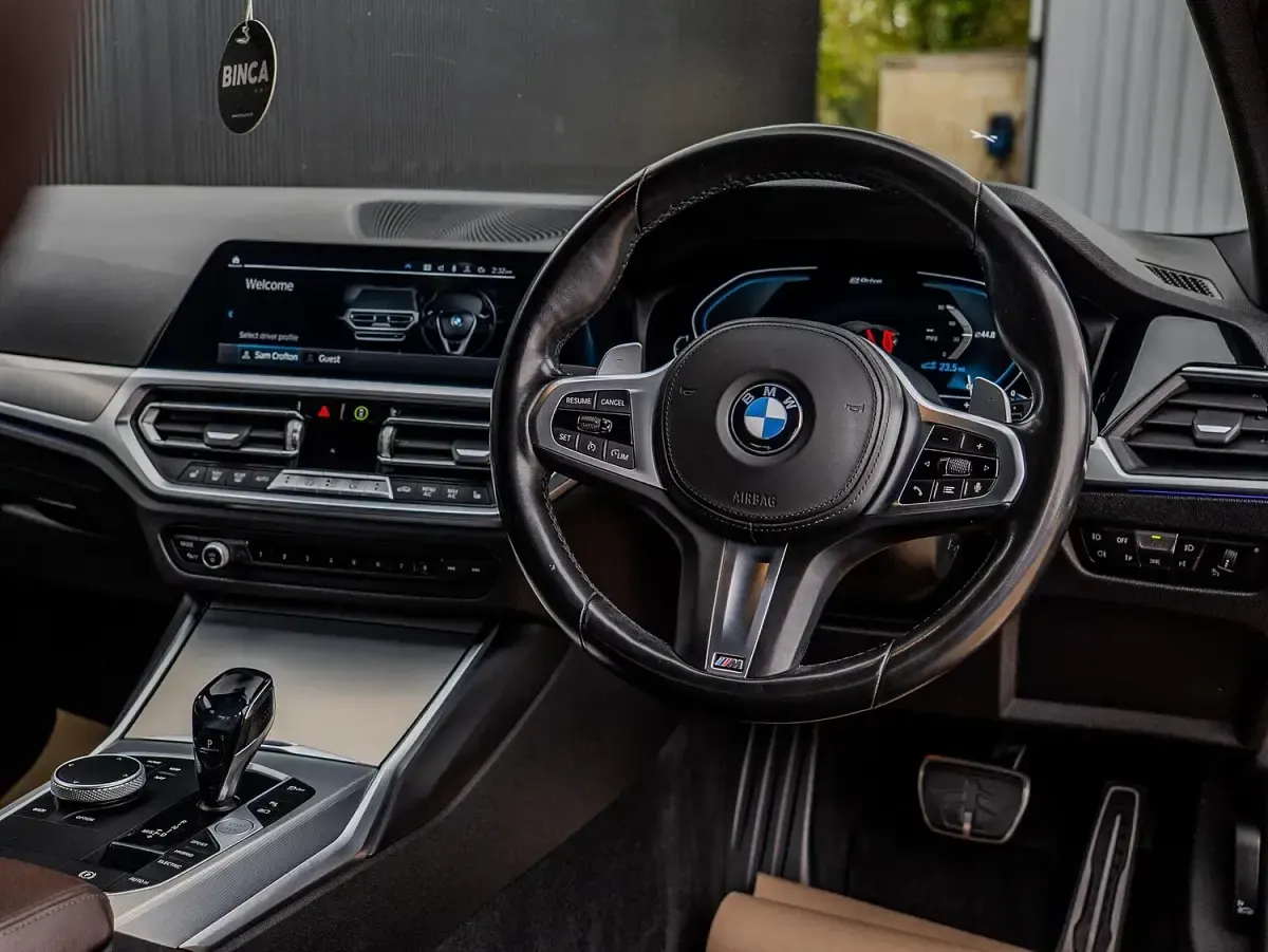 Used BMW 330e M Sport 2021 Blue Sedan