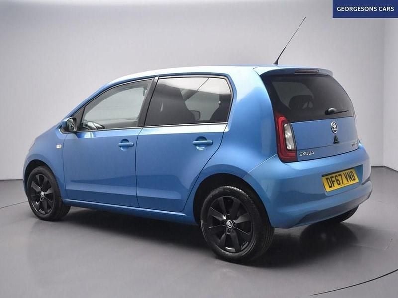 Used Skoda Citigo Colour Edition 60 HP (44 kW) 2018 Blue Hatchback