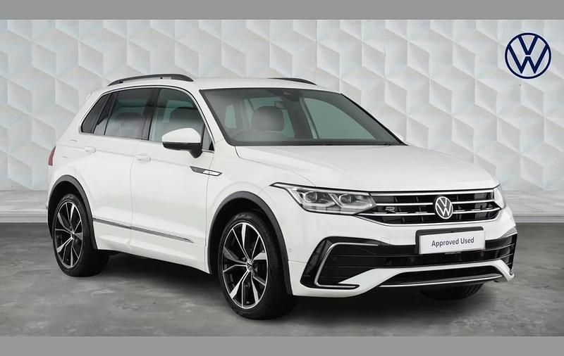 Used VW Tiguan R-line 150 HP (110 kW) 2023 White SUV