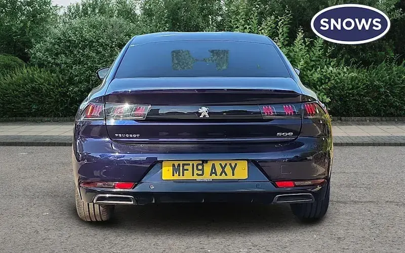 Used Peugeot 508 GT-line 131 HP (96 kW) 2019 Blue Hatchback
