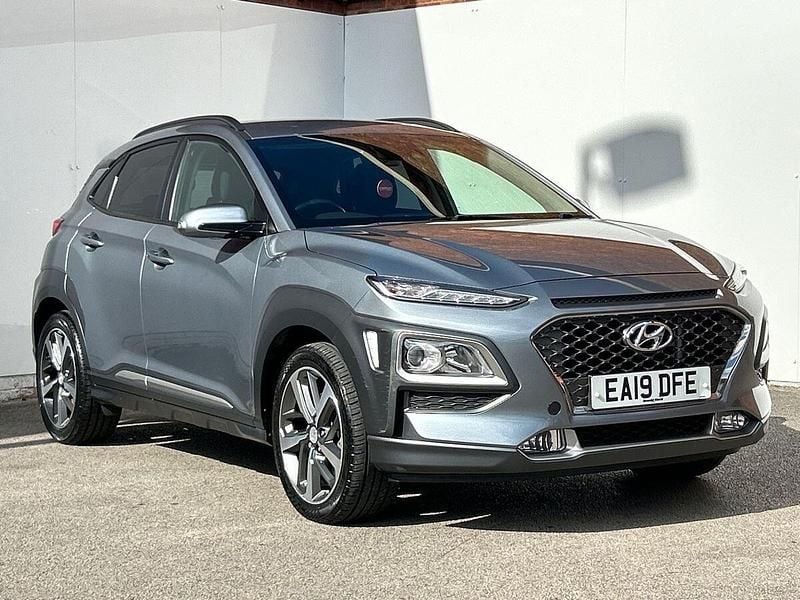Silver Used 2019 Hyundai Kona Premium SUV | £11,185 (Fair price) - Image 1/4
