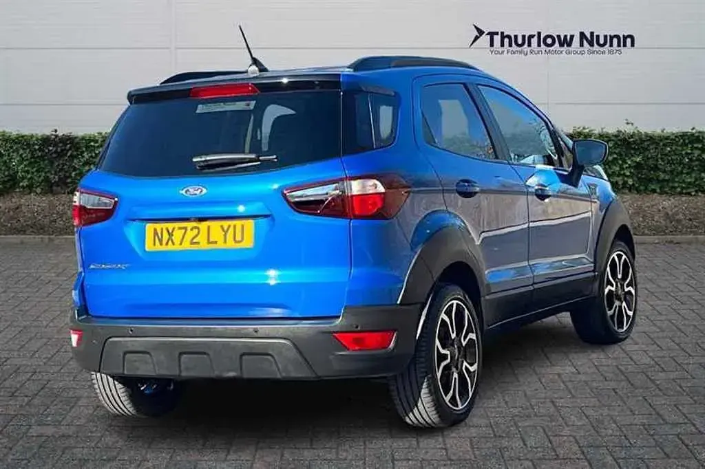 Used Ford Ecosport Active 125 HP (91 kW) 2023 Desert island blue SUV