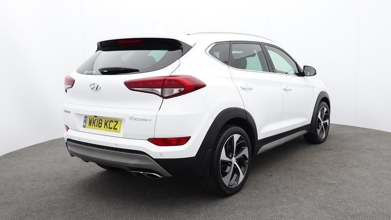Used Hyundai Tucson Edition 177 HP (130 kW) 2018 White SUV
