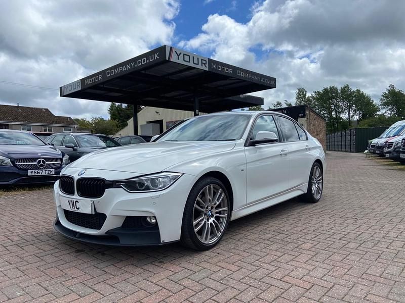 White Used 2015 BMW 330 M Sport Sedan | £12,295 (Fair price) - Image 1/4