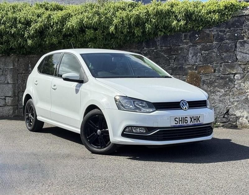 White Used 2016 VW Polo Match Hatchback | £7,199 (Good price) - Image 1/2