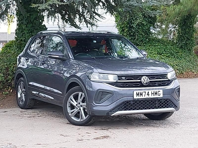 Grey Used 2025 VW T-Cross R-line SUV | £23,498 (Expensive) - Image 1/4