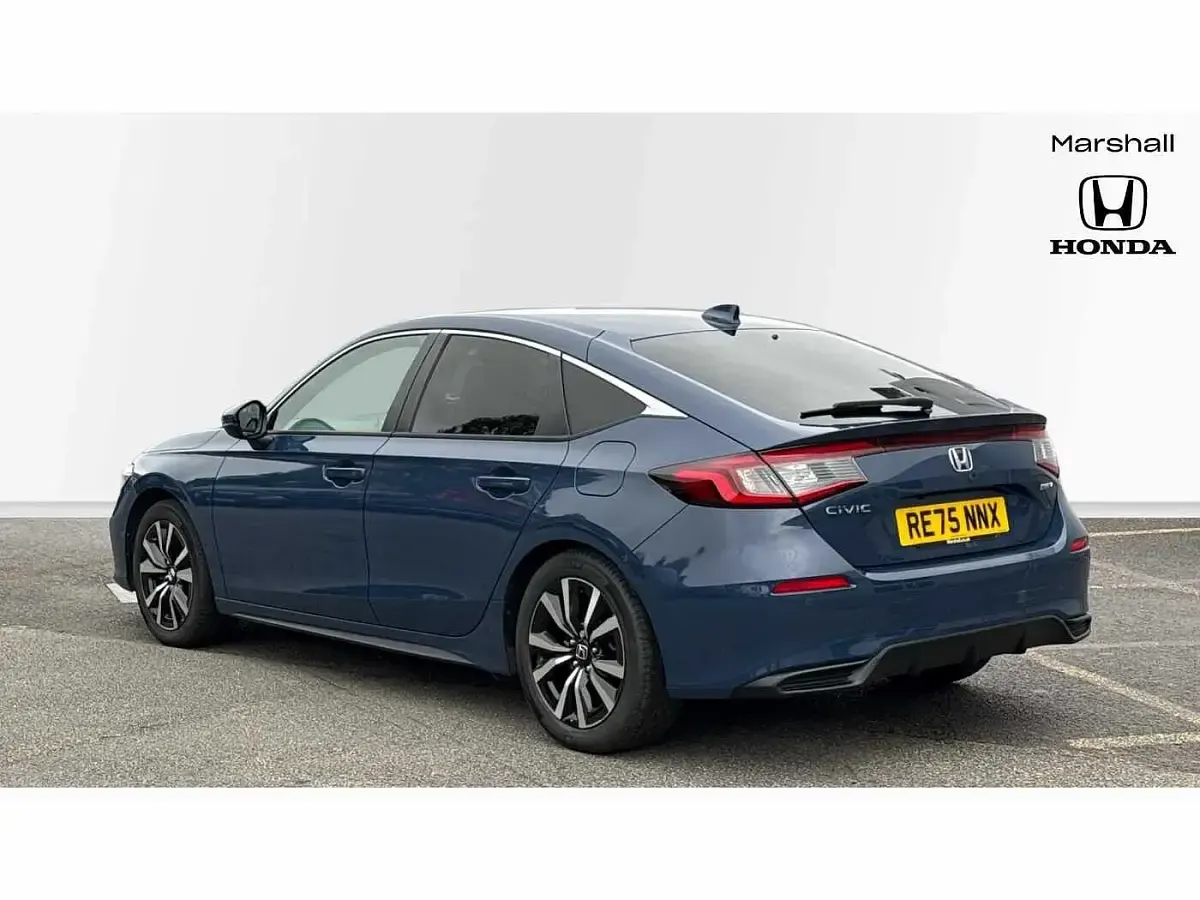 Used Honda Civic Elegance 143 HP (105 kW) 2025 Blue Hatchback