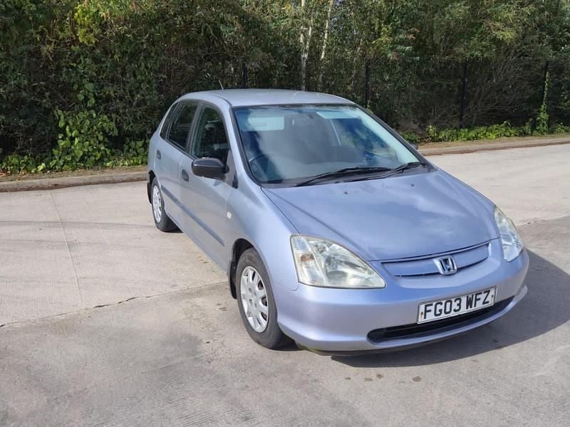 Used Honda Civic 2003 Silver Hatchback