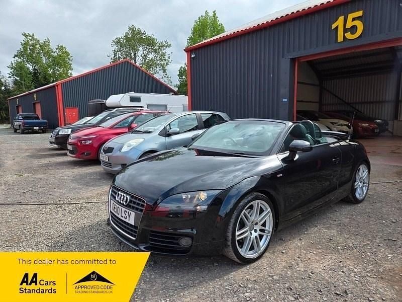 Black Used 2010 Audi TT S-Line Cabriolet | £4,850 (Fair price) - Image 1/4