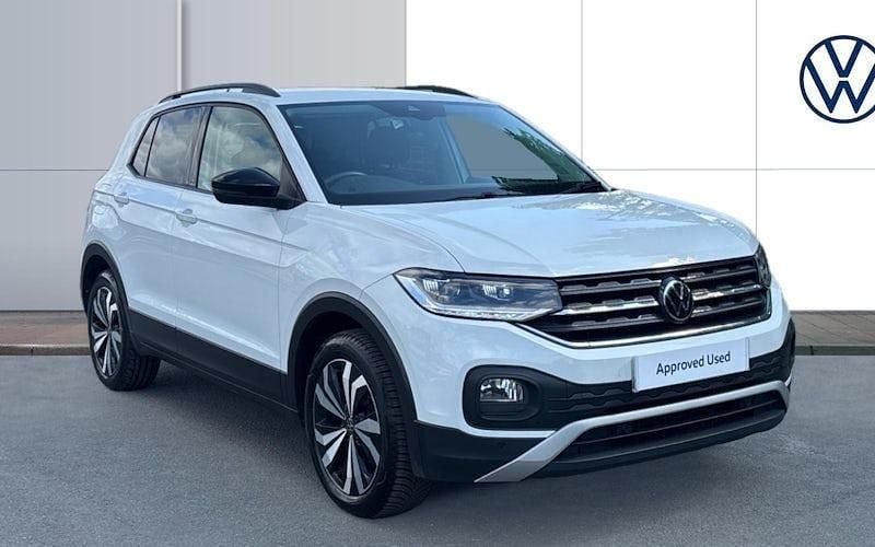 Used 2023 VW T-Cross Black Edition SUV | £14,991 (Fair price) - Image 1/4