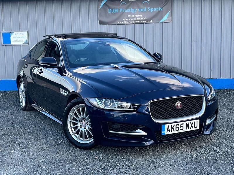 Blue Used 2015 Jaguar XE R-Sport Sedan | £5,489 (Fair price) - Image 1/4