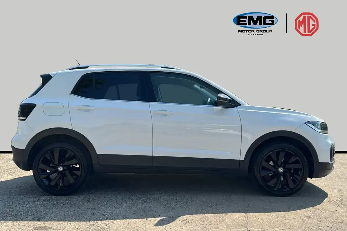 Used VW T-Cross Edition 115 HP (84 kW) 2019 White SUV