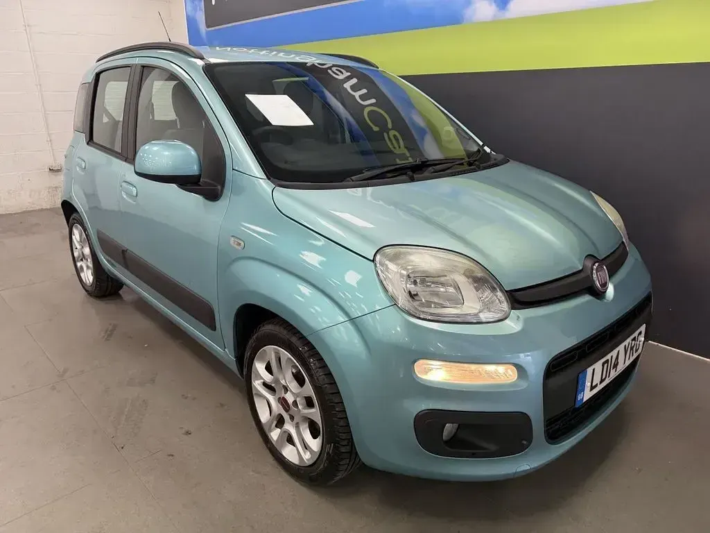Used Fiat Panda Lounge 69 HP (50 kW) 2014 Blue Hatchback