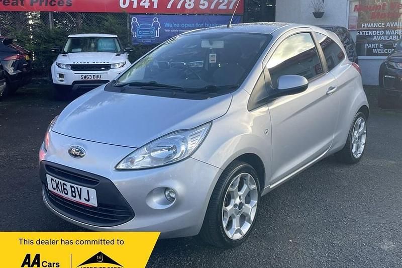Silver Used 2016 Ford Ka Zetec Hatchback | £4,495 (Fair price) - Image 1/1