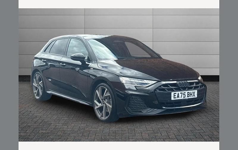 Used Audi A3 Black Edition 150 HP (110 kW) 2025 Black Hatchback