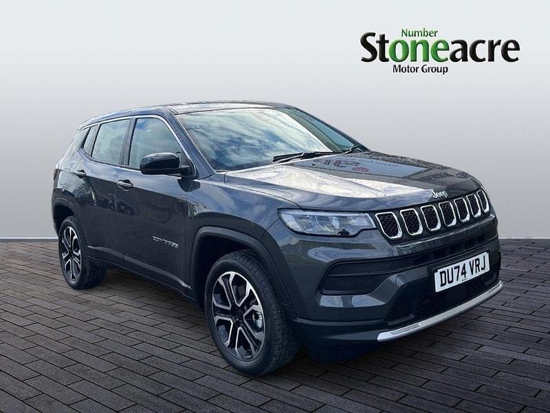 Grey Used 2024 Jeep Compass Altitude SUV | £25,000 (A bit pricey) - Image 1/2