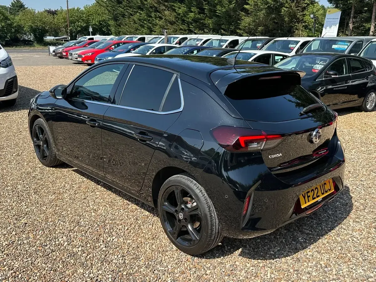 Used Vauxhall Corsa Ultimate 128 HP (94 kW) 2022 Black Hatchback