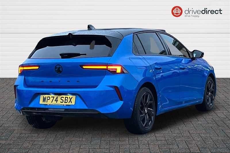 Used Vauxhall Astra S 130 HP (95 kW) 2025 Blue Hatchback
