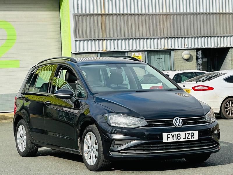 Used VW Golf Sportsvan SE 2018 Black MPV