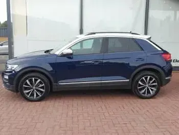 Used VW T-Roc Design 150 HP (110 kW) 2019 Blue SUV