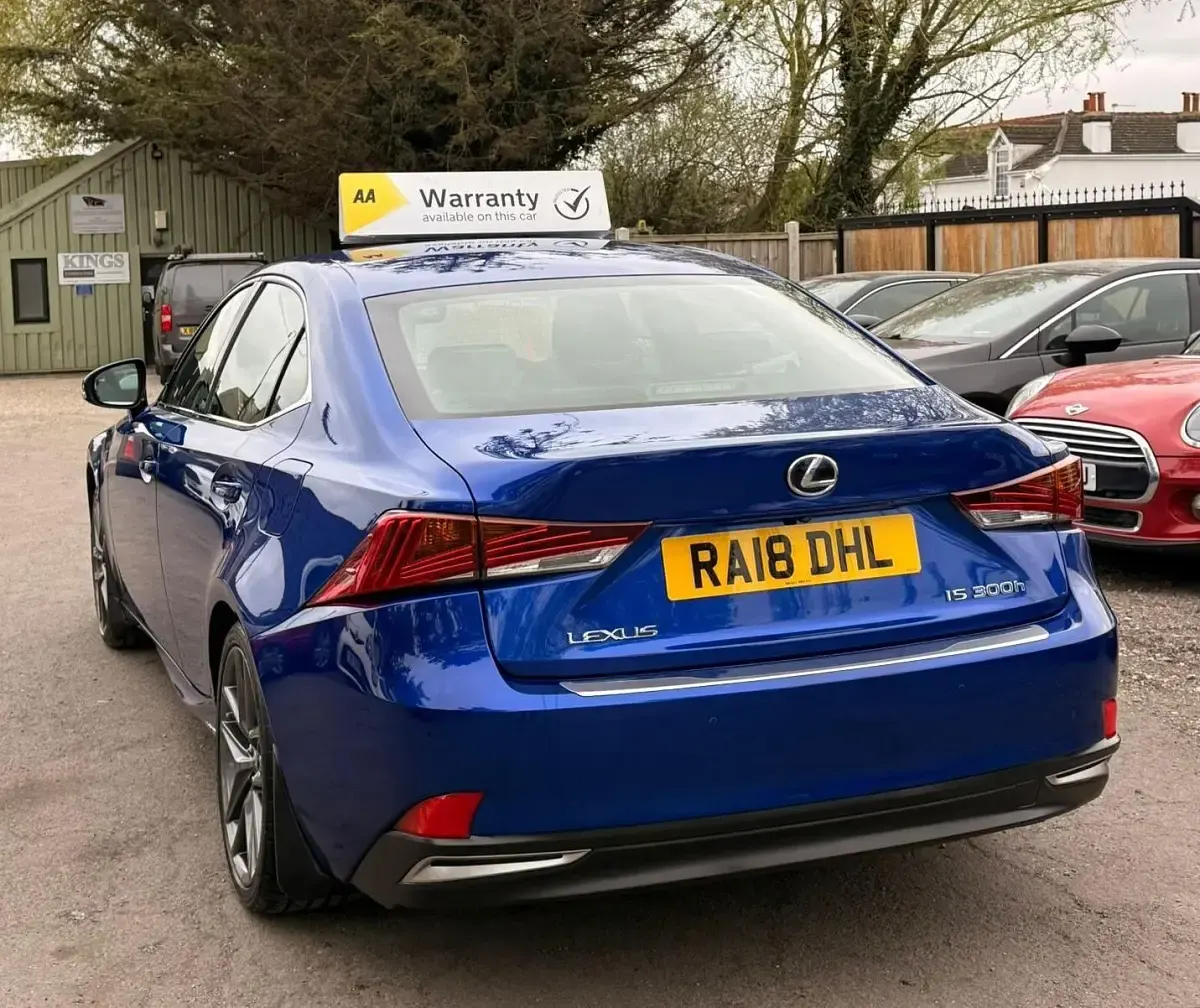 Used Lexus IS300h Sport Line 2018 Blue Sedan